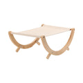 Cat Bed - Solid Wood Foldable Shaker Hammock - Canvas / Plush