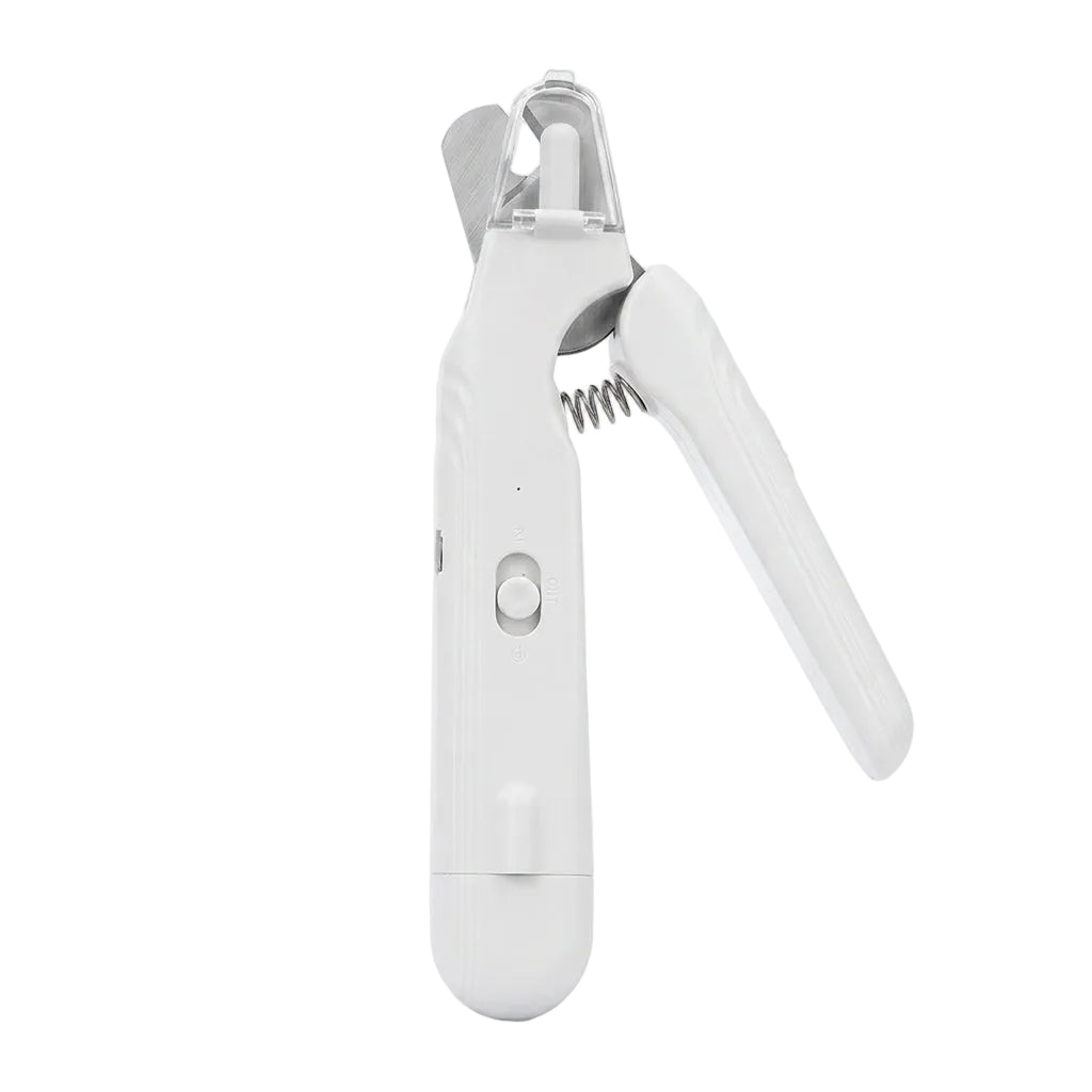 Pet Nail Clipper - 2-in-1 LED Light Grinder - Green / Pink / White - Petvast