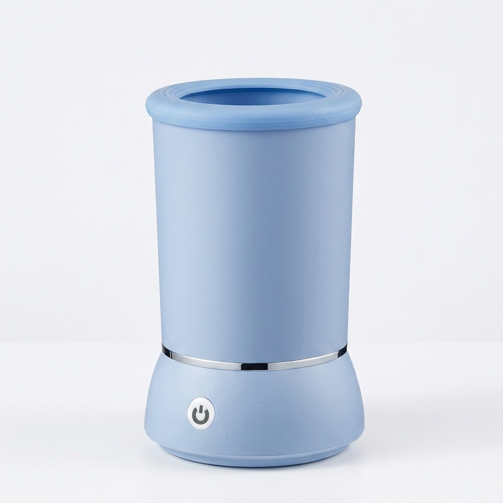 Pet Paw Cleaning Cup - ABS Silicone - Blue / Pink / White - Petvast