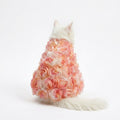 Cat Dress - Double-Layer Mesh 3D Rose Princess - Pink - S to XXL